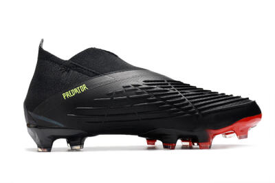 Adidas Predator Edge Geometric+ FG Football Boots - Black/Yellow/Red