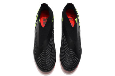 Adidas Predator Edge Geometric+ FG Football Boots - Black/Yellow/Red