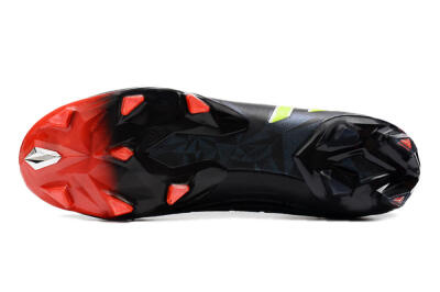 Adidas Predator Edge Geometric+ FG Football Boots - Black/Yellow/Red