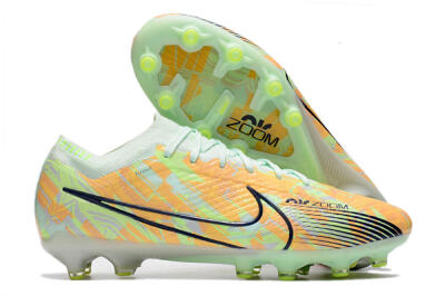 Nike Air Zoom Mercurial Vapor 15 Elite FG Football Boots - Orange/Green/Black