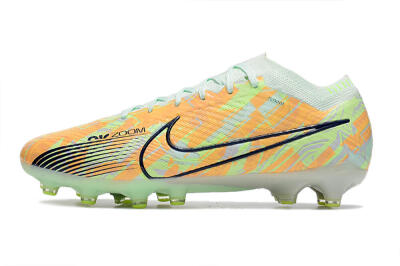 Nike Air Zoom Mercurial Vapor 15 Elite FG Football Boots - Orange/Green/Black