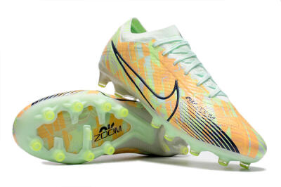 Nike Air Zoom Mercurial Vapor 15 Elite FG Football Boots - Orange/Green/Black
