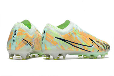 Nike Air Zoom Mercurial Vapor 15 Elite FG Football Boots - Orange/Green/Black
