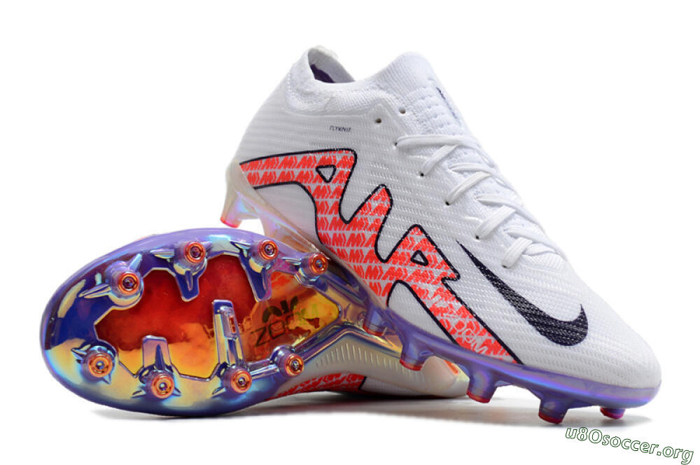 Nike Air Zoom Mercurial Vapor 15 Elite AG Football Boots - White/Pink 0