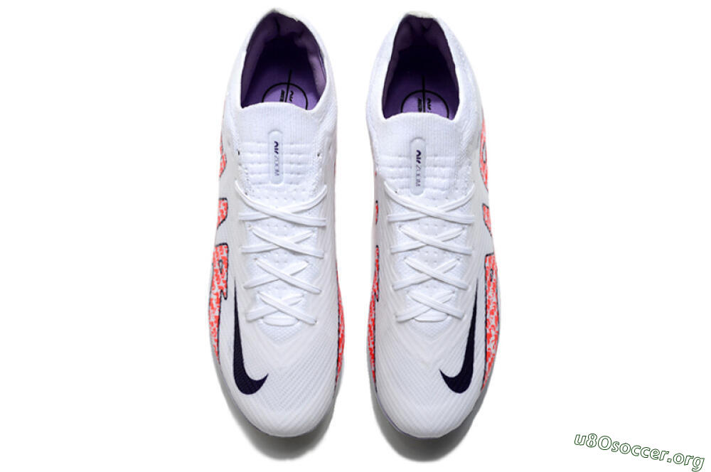Nike Air Zoom Mercurial Vapor 15 Elite AG Football Boots - White/Pink 4