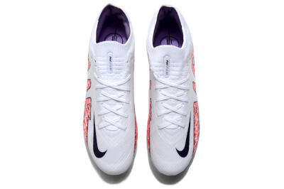 Nike Air Zoom Mercurial Vapor 15 Elite AG Football Boots - White/Pink
