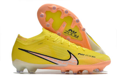 Nike Air Zoom Mercurial Vapor 15 Elite AG Football Boots - Yellow/Pink