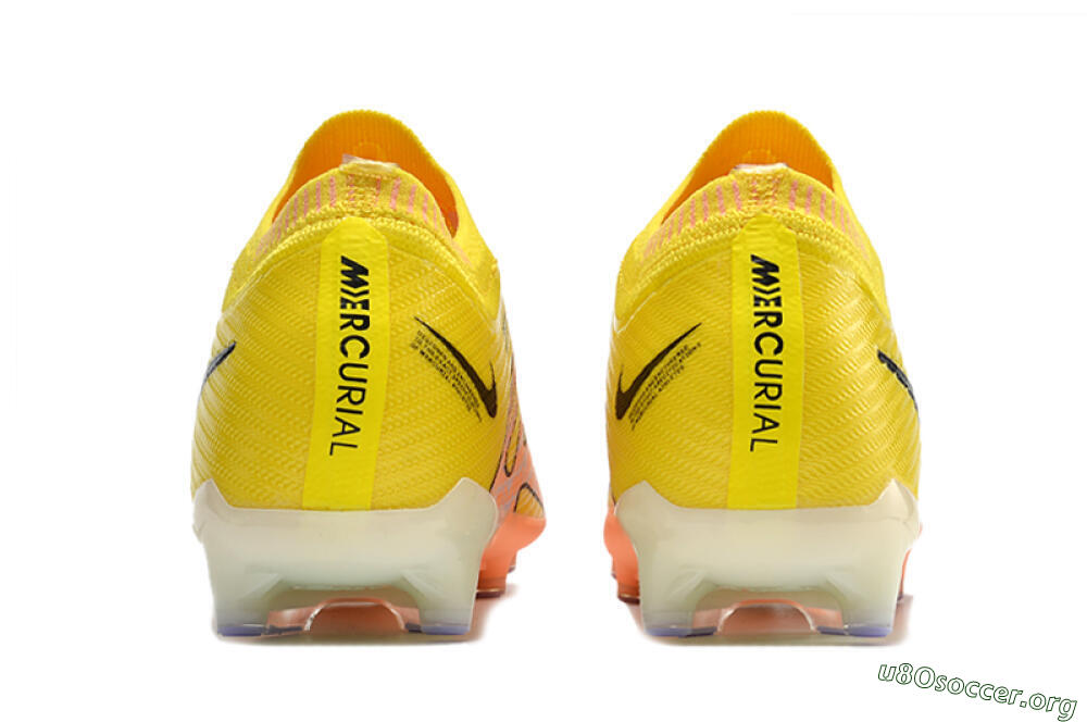 Nike Air Zoom Mercurial Vapor 15 Elite AG Football Boots - Yellow/Pink 5