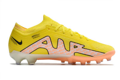 Nike Air Zoom Mercurial Vapor 15 Elite AG Football Boots - Yellow/Pink