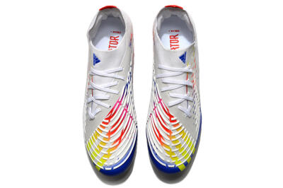 Adidas Predator FIFA World Cup Qatar 2022 Edge+ FG Football Boots - White/Red/Blue