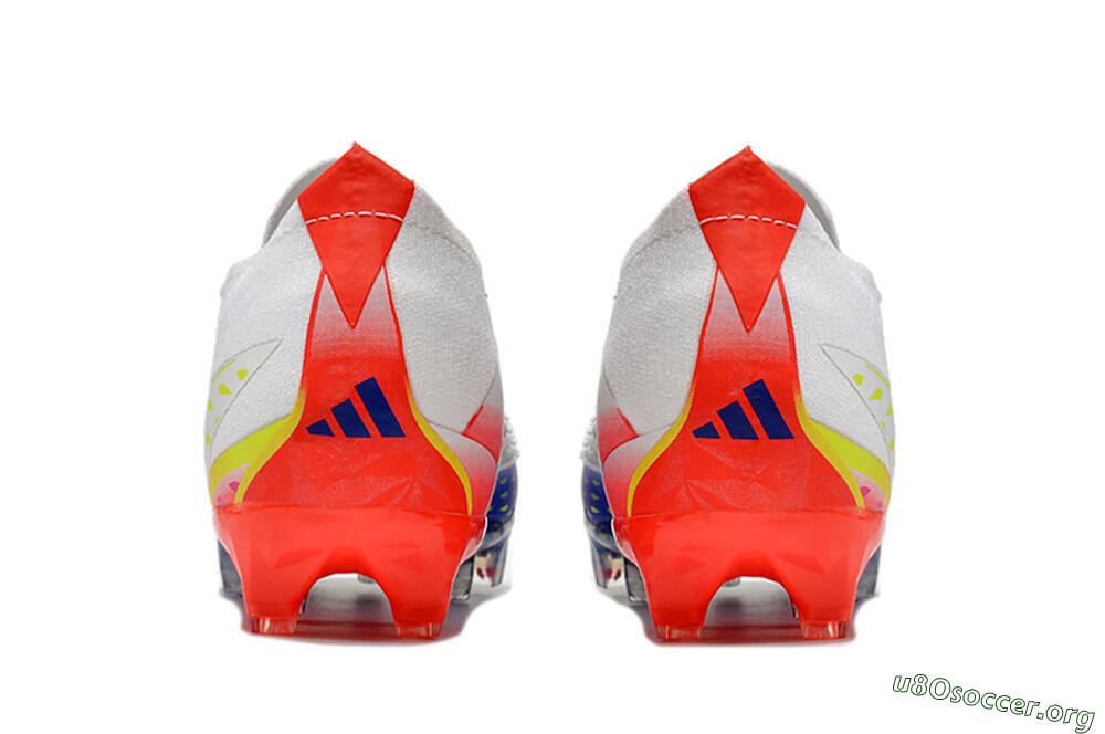 Adidas Predator FIFA World Cup Qatar 2022 Edge+ FG Football Boots - White/Red/Blue 5