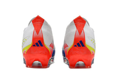 Adidas Predator FIFA World Cup Qatar 2022 Edge+ FG Football Boots - White/Red/Blue