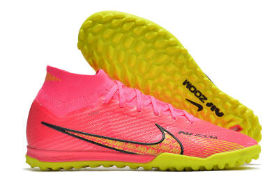 Nike Mercurial Superfly 9 Elite TF Football Shoes - Pink/Yellow