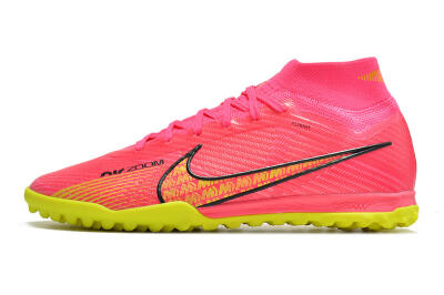 Nike Mercurial Superfly 9 Elite TF Football Shoes - Pink/Yellow