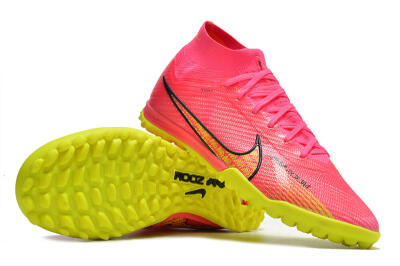 Nike Mercurial Superfly 9 Elite TF Football Shoes - Pink/Yellow