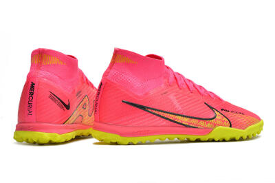 Nike Mercurial Superfly 9 Elite TF Football Shoes - Pink/Yellow
