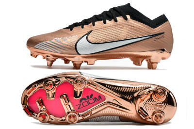 Nike Zoom Mercurial Vapor 15 Elite SG Football Boots - Gold/White