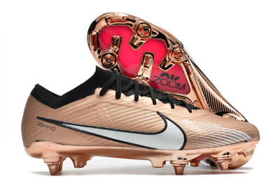 Nike Zoom Mercurial Vapor 15 Elite SG Football Boots - Gold/White