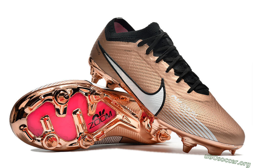 Nike Zoom Mercurial Vapor 15 Elite SG Football Boots - Gold/White 0