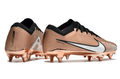 Nike Zoom Mercurial Vapor 15 Elite SG Football Boots - Gold/White