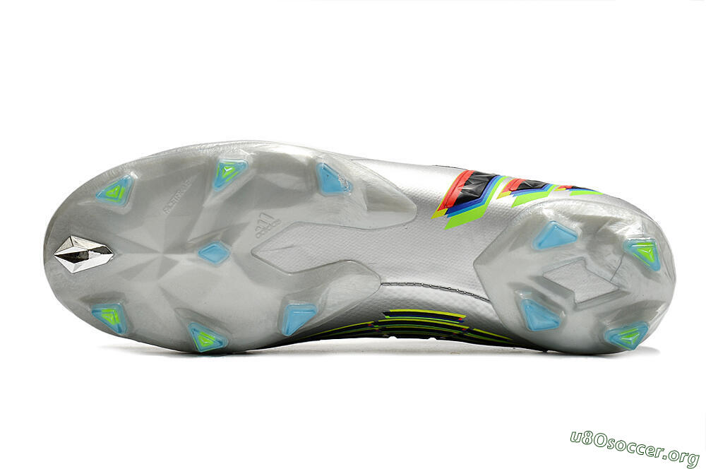 Adidas Predator FIFA World Cup Qatar 2022 Edge+ FG Football Boots - Silver/Black 6