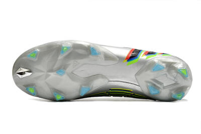 Adidas Predator FIFA World Cup Qatar 2022 Edge+ FG Football Boots - Silver/Black