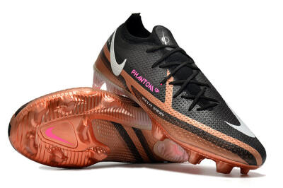 Nike Phantom GT Elite FG Football Boots - Black/Gold/White