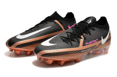 Nike Phantom GT Elite FG Football Boots - Black/Gold/White