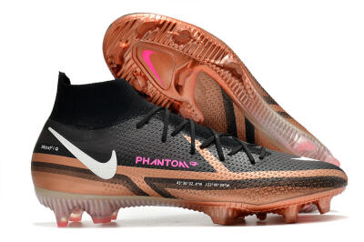 Nike Phantom GT 2 DF Elite FG Football Boots - Black/Gold/White