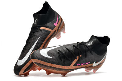 Nike Phantom GT 2 DF Elite FG Football Boots - Black/Gold/White