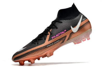 Nike Phantom GT 2 DF Elite FG Football Boots - Black/Gold/White