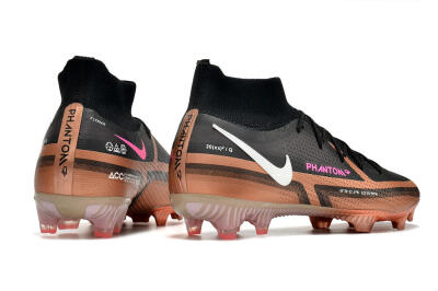 Nike Phantom GT 2 DF Elite FG Football Boots - Black/Gold/White