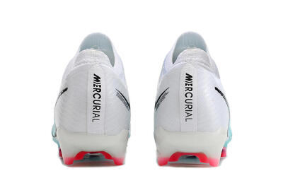 Nike Air Zoom Mercurial Vapor 15 Elite FG Football Boots - White/Blue/Pink