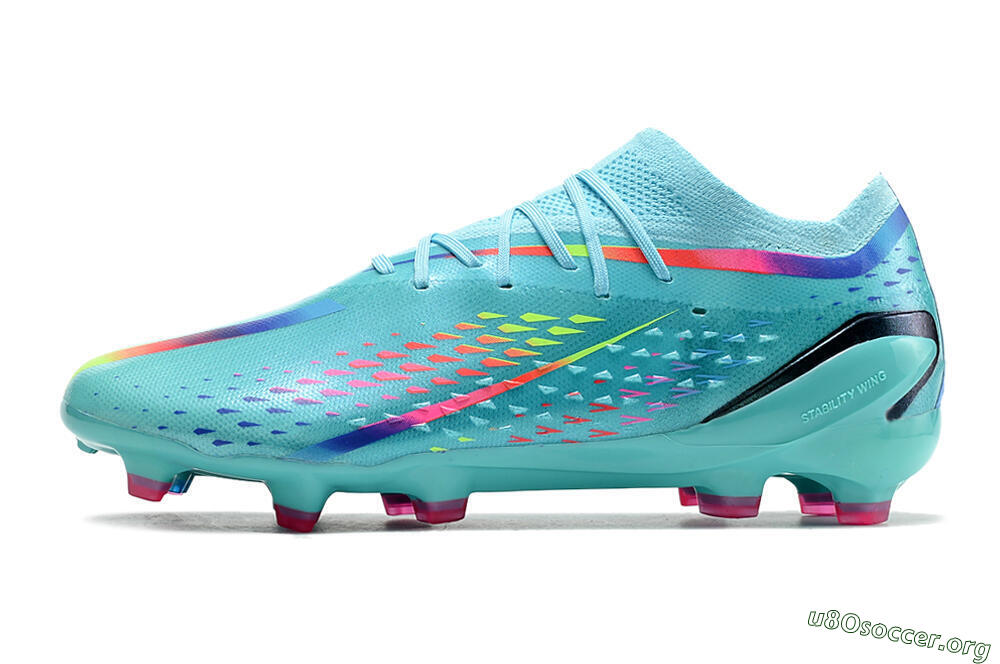 Adidas x Speedportal.1 2022 World Cup Boots FG Football Boots - Blue/Green/Red 3