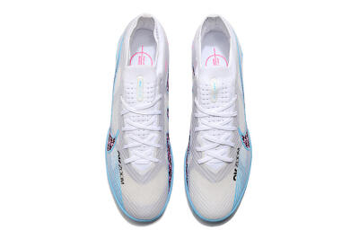 Nike Mercurial Vapor 15 Elite TF Football Shoes - White/Blue/Pink