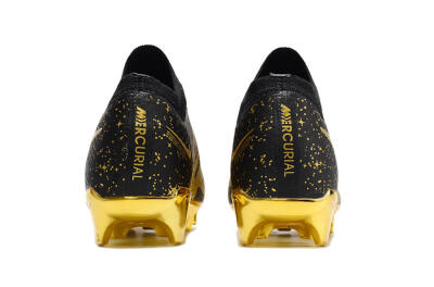 Nike Air Zoom Mercurial Vapor 15 Elite FG Football Boots - Black/Gold