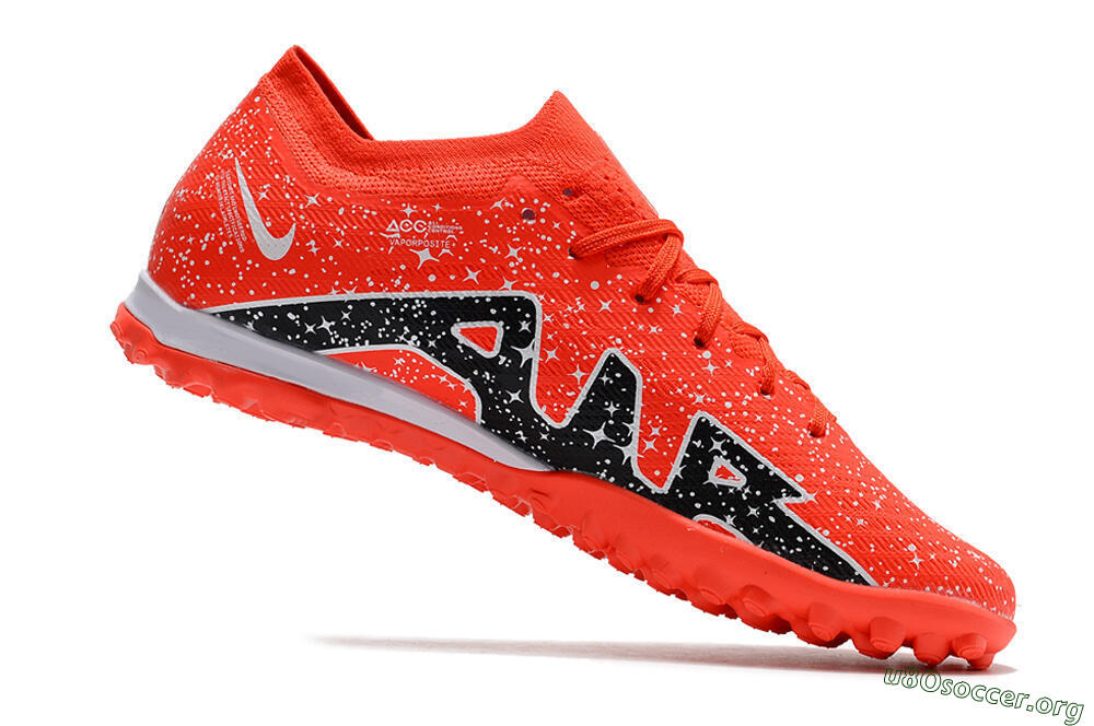 Nike Air Zoom Mercurial Vapor 15 Elidte TF Football Shoes - Red/Black/White 4