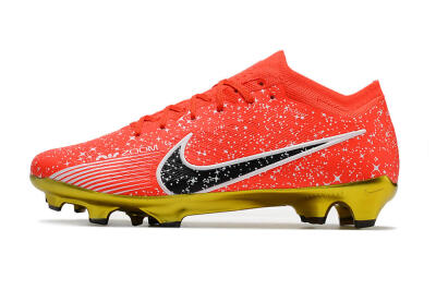 Nike Air Zoom Mercurial Vapor 15 Elite FG Football Boots - Red/Black/White