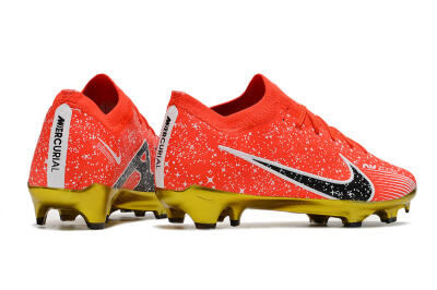 Nike Air Zoom Mercurial Vapor 15 Elite FG Football Boots - Red/Black/White