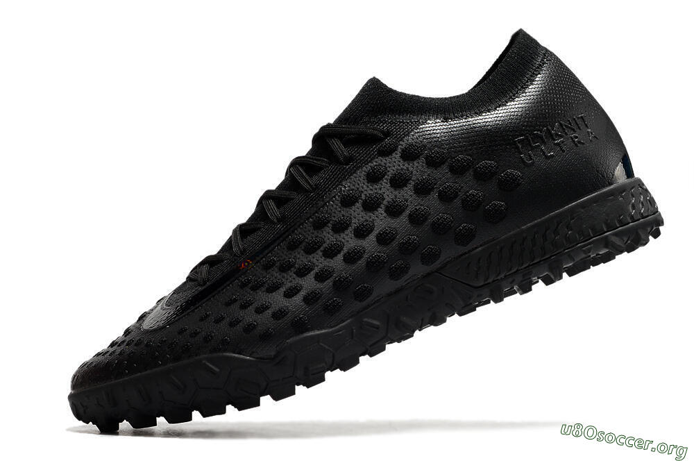 Nike Phantom Ultra Venom TF Football Shoes - Black/White 5