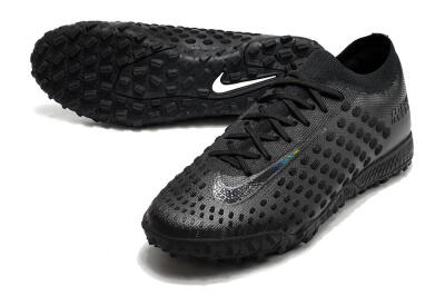Nike Phantom Ultra Venom TF Football Shoes - Black/White