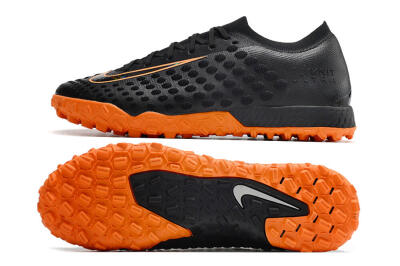Nike Phantom Ultra Venom TF Football Shoes - Black/Orange