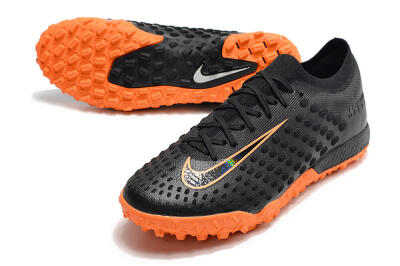 Nike Phantom Ultra Venom TF Football Shoes - Black/Orange