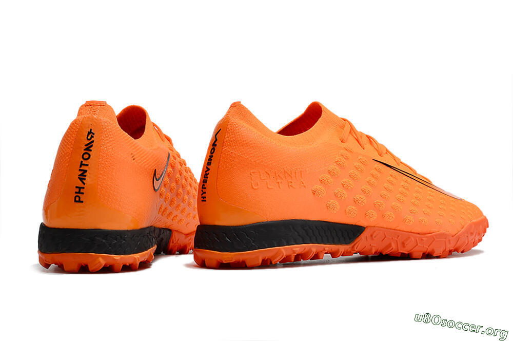 Nike Phantom Ultra Venom TF Football Shoes - Orange/Black 6