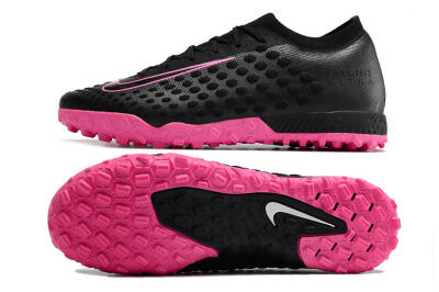 Nike Phantom Ultra Venom TF Football Shoes - Black/Pink