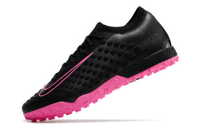 Nike Phantom Ultra Venom TF Football Shoes - Black/Pink