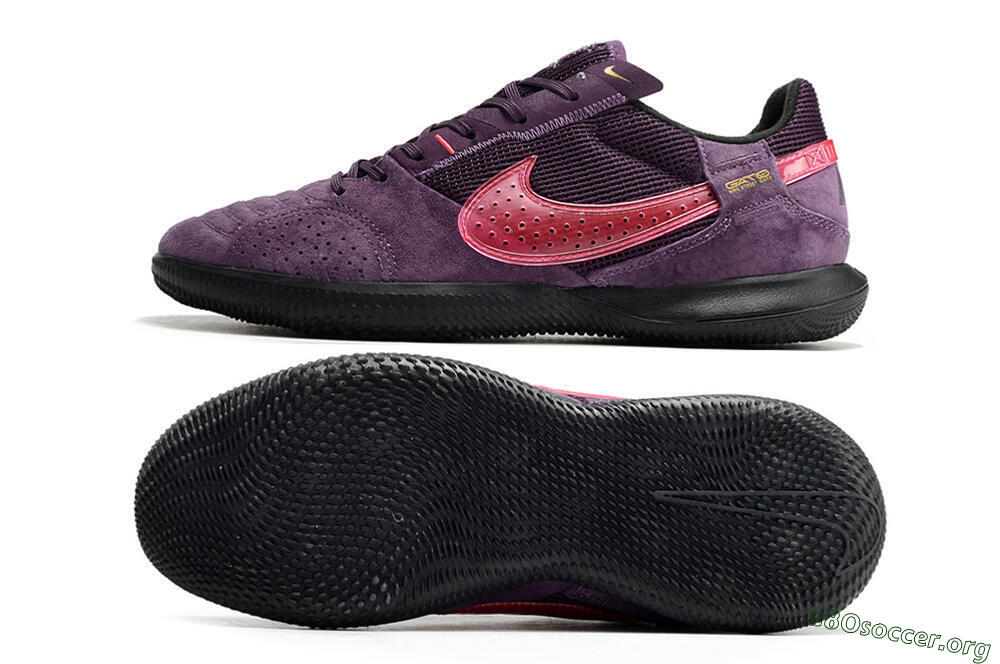 Nike Streetgato IC Football Shoes - Purple/Pink 1