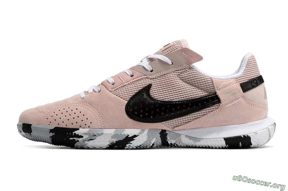 Nike Streetgato IC Football Shoes - Pink/Black/White 3