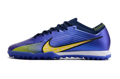Nike Air Zoom Mercurial Vapor 15 Elite TF Football Shoes - Blue/Green/Yellow