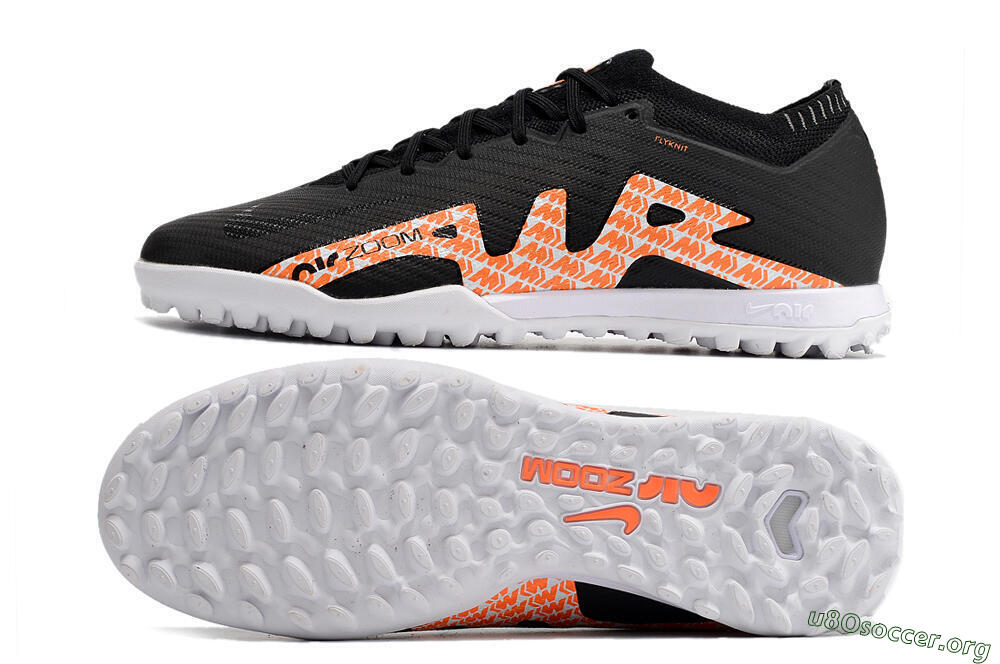 Nike Air Zoom Mercurial Vapor 15 Elite TF Football Shoes - Black/White/Pink 1